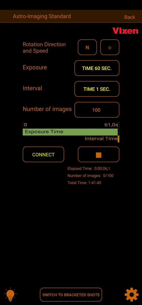 Polarie U Android app screenshot, standard shots