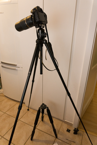 Test of Velbon Ultra Luxi L tripod